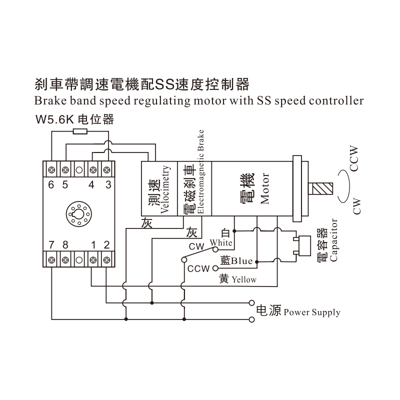 马达接线方式