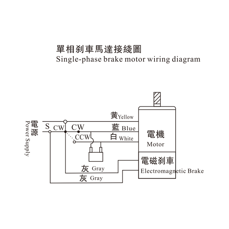 马达接线方式