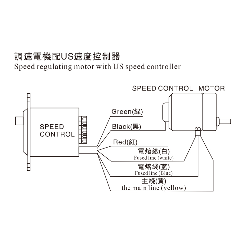 马达接线方式