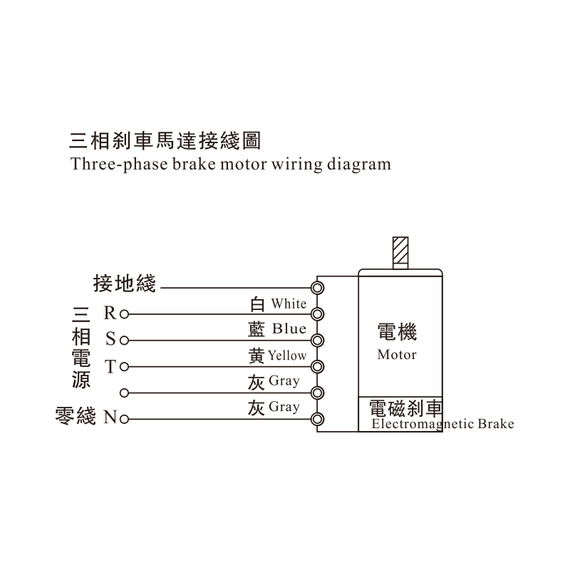 马达接线方式